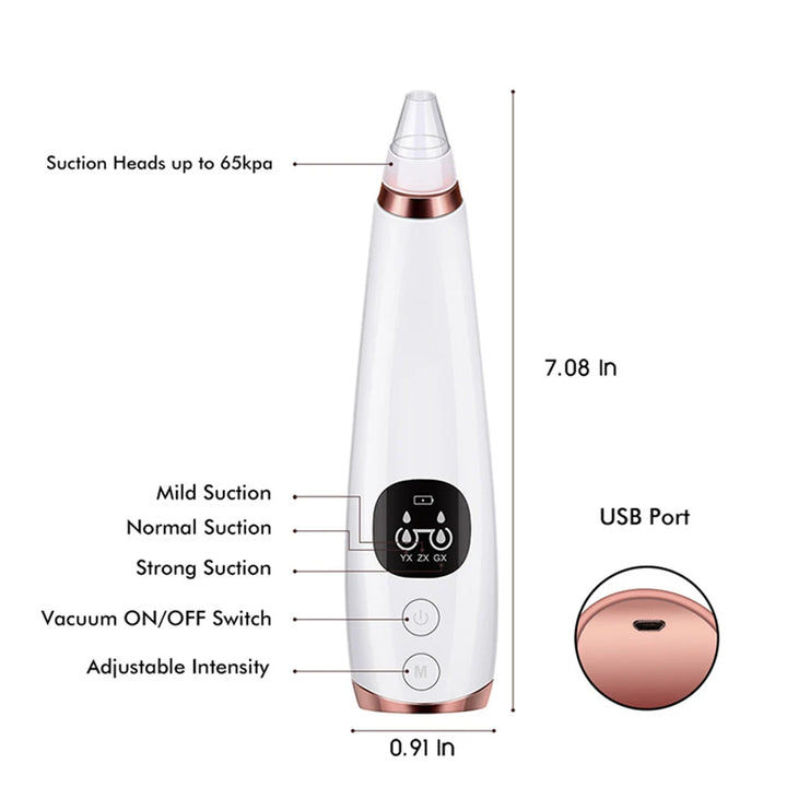 Electric Blackhead Remover Vacuum Acne Cleaner