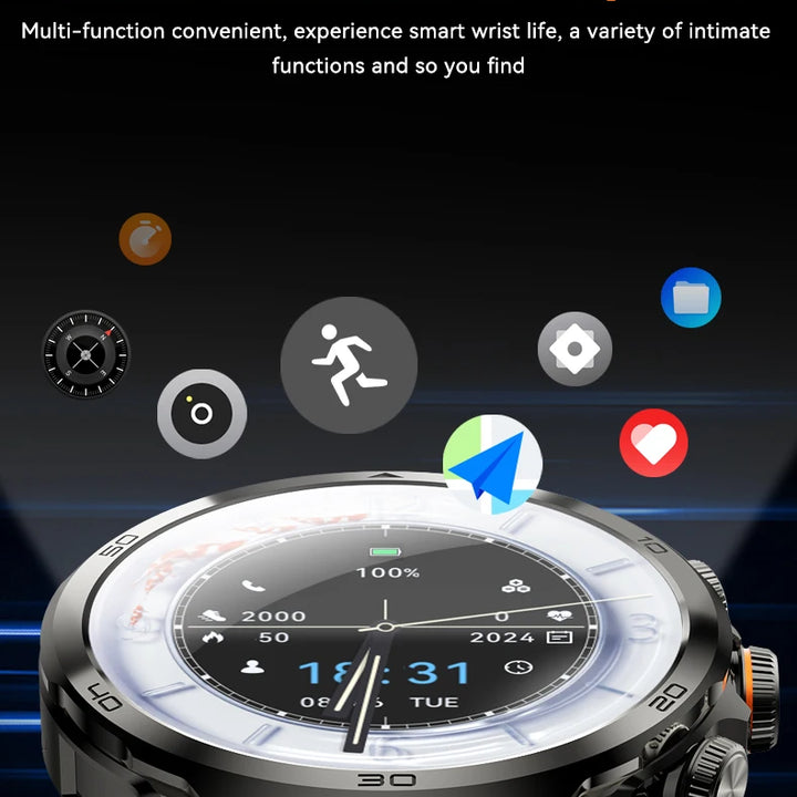 H19 Smart Watch Card Full Network Android  GPS Bluetooth 1.95-inch 900W Rotating Camera 8+128G Large Memory Latest Version