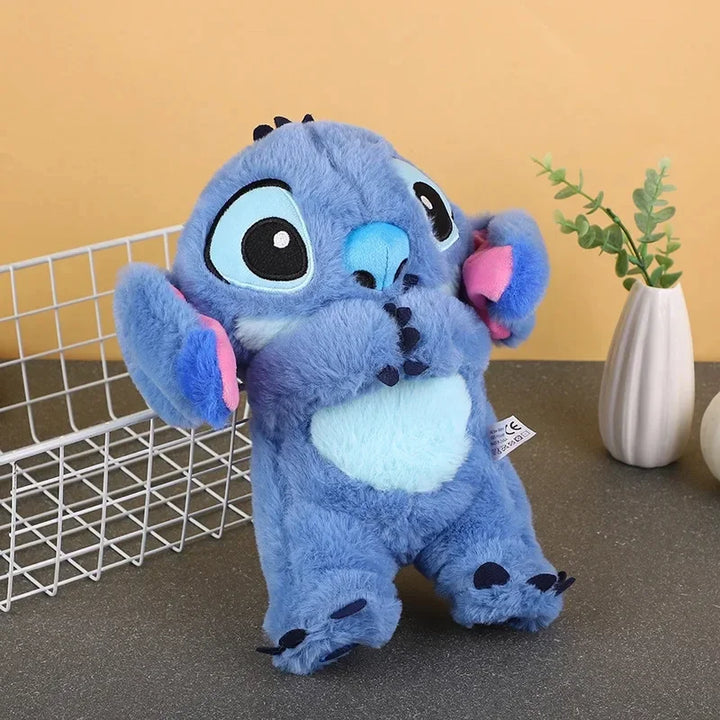 Stitch Plush Doll Baby Sleeping Companion Sound Soothing Musical