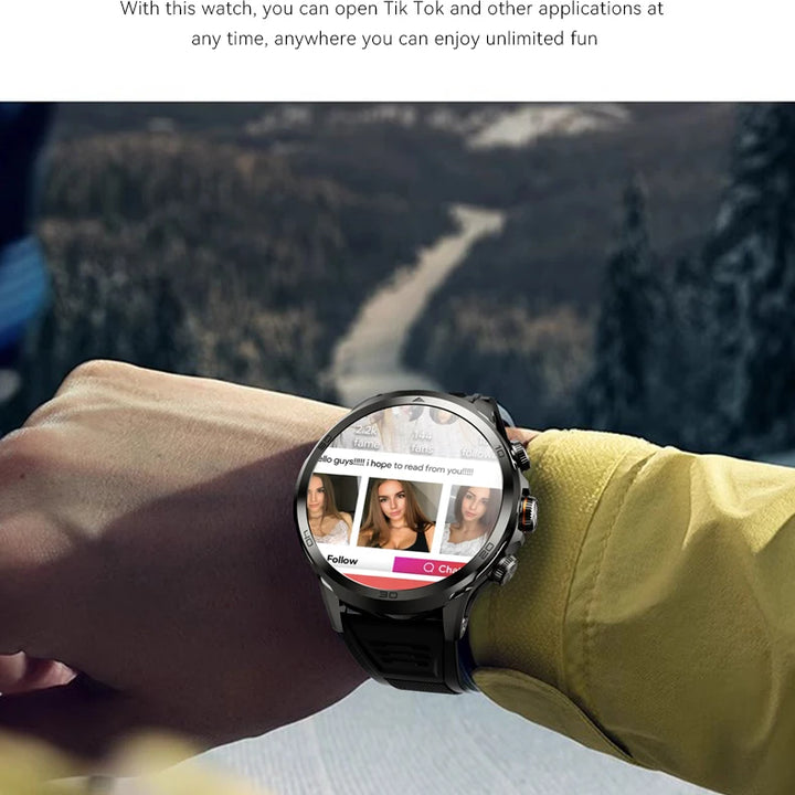 Smartwatch With WIFI GPS Camera Sim Call Android