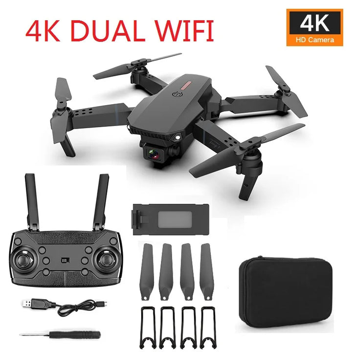 Drone 4K Professinal  E88Pro RC With 1080P