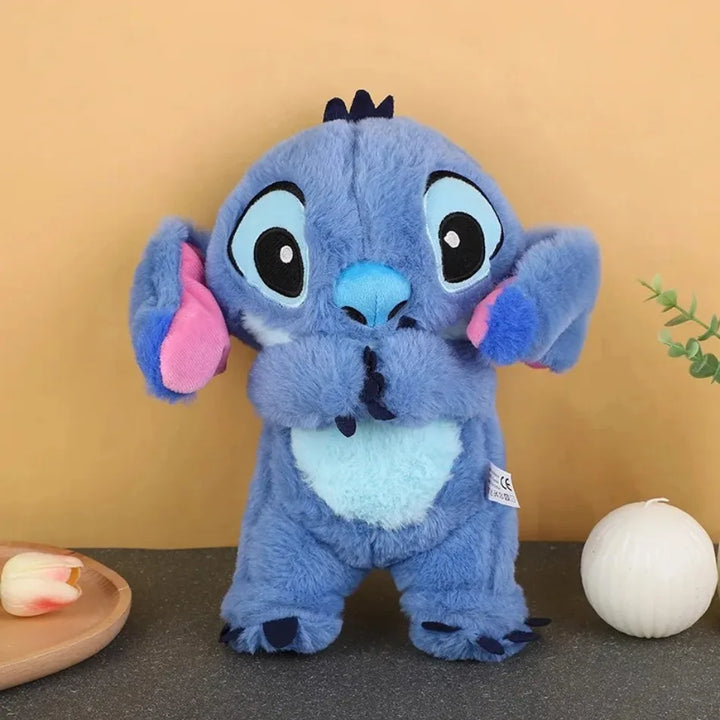 Stitch Plush Doll Baby Sleeping Companion Sound Soothing Musical